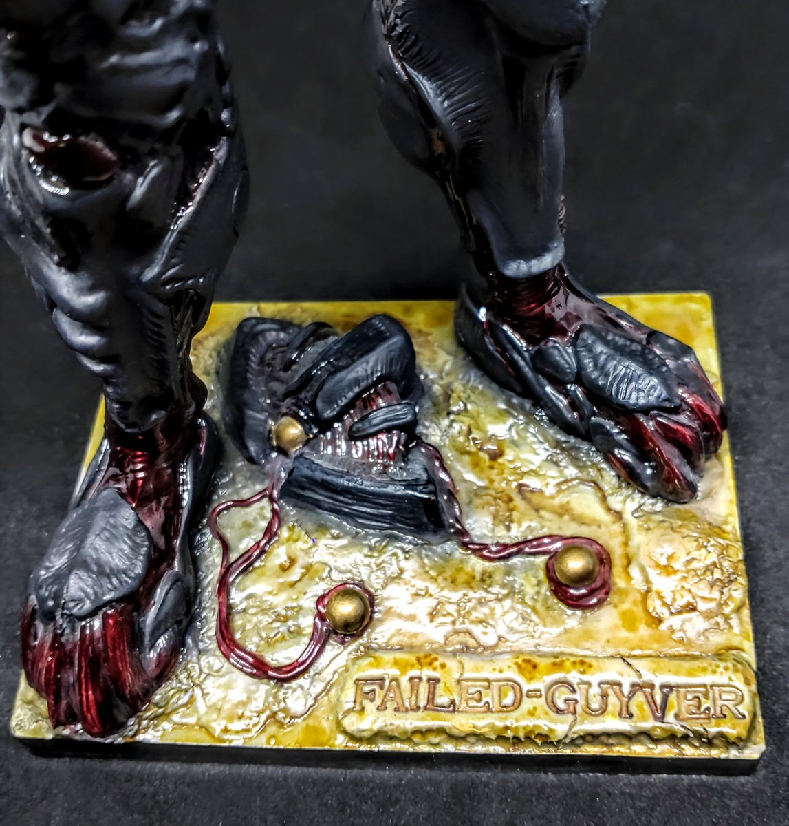 初版ファーストロット版 韮沢靖さん FAILED GUYVER (生首は韮沢さん