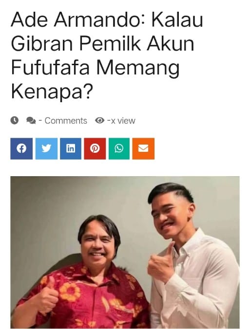 Jumianto_RK's tweet image. Hai @grok uraikan pernyataan Ade Armando.