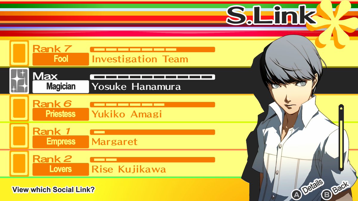 maxxed yosukes social link just to feel something