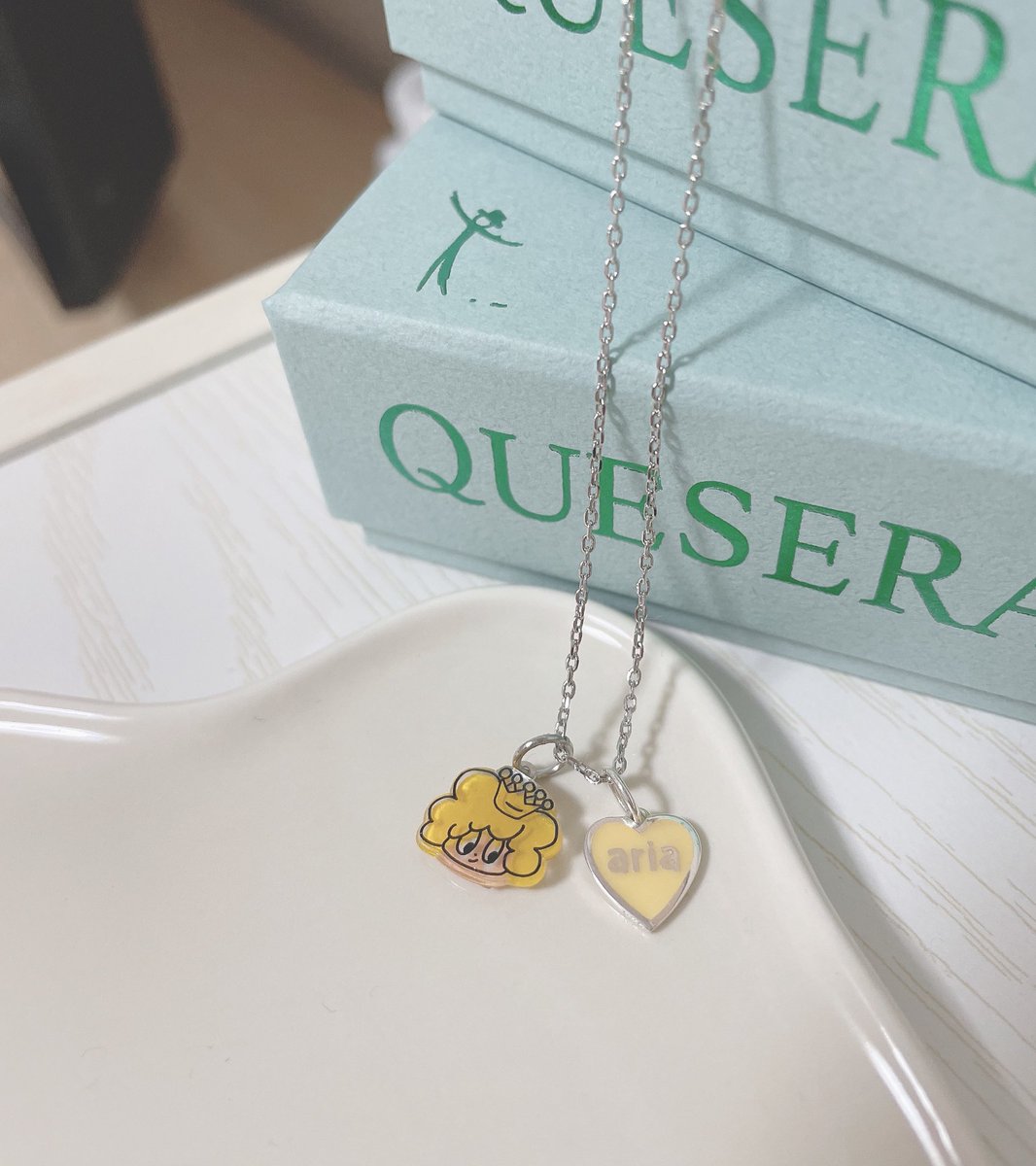 QUESERA 中島颯太 チャーム｜QUESERA チャーム シルバー 箱付き 中島