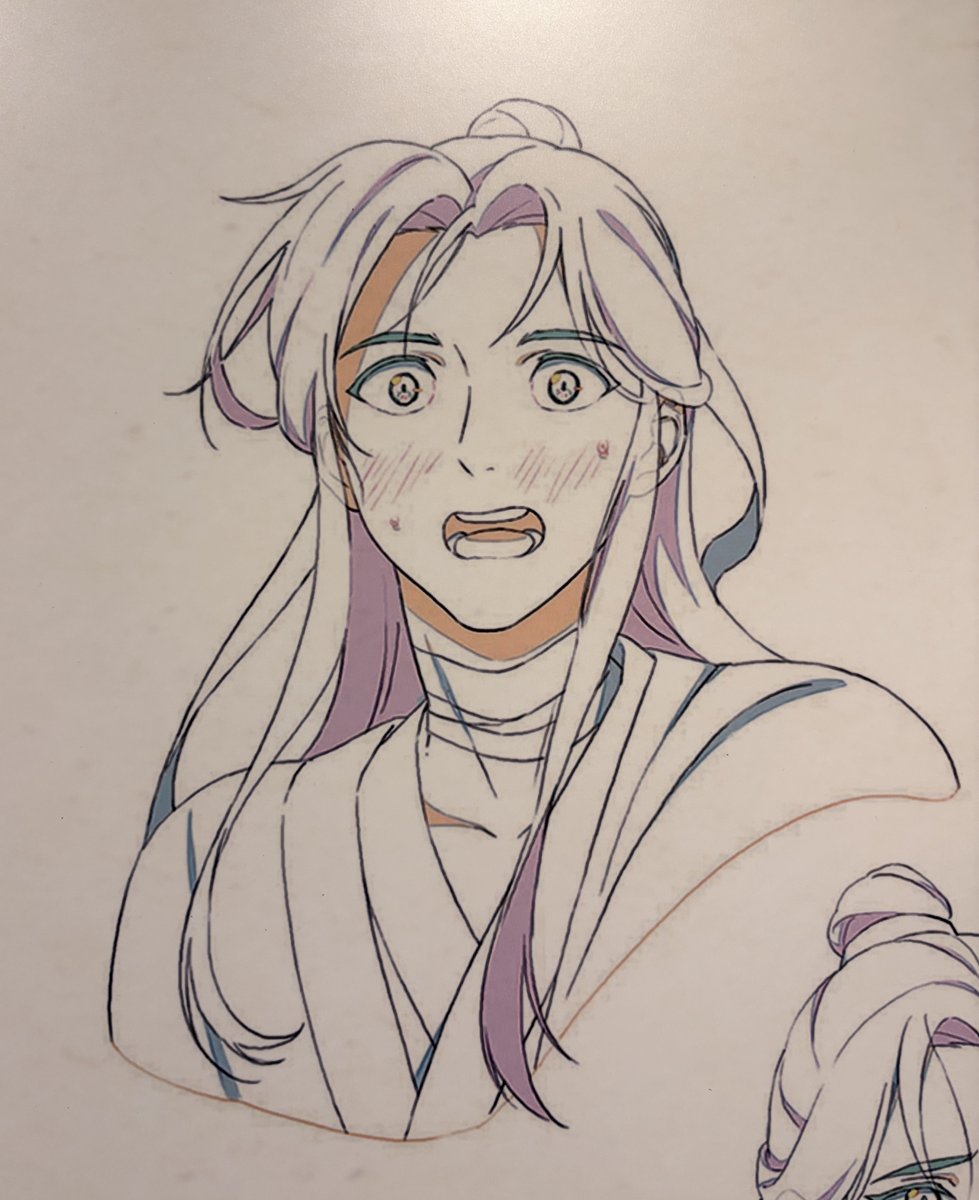 falin_tgcf's tweet image. One of my favorite donghua Xie Lian’s expressions is him blushing😳 (even though it doesn’t actually appear in the donghua)