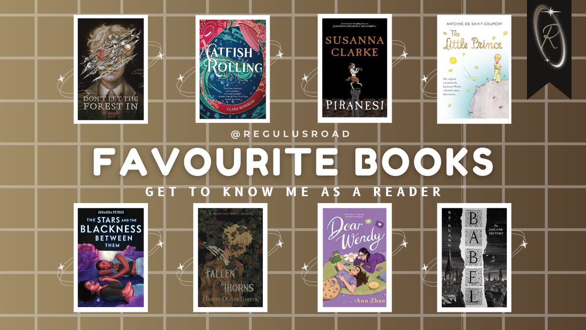 regulusroad's tweet image. ✶ | my #booktwt introduction

✶ ree, 20 | they/he | eng
✶ magical realism, fantasy, literary &amp;amp; sci-fi ( 🏳️‍🌈)
✶ will read pretty much anything with lgbtq+ themes ✶ kpop | tv shows (twin peaks) | gaming | journaling
✶ dni: 16-, interact with ed content 

♡ / ↻ to be moots