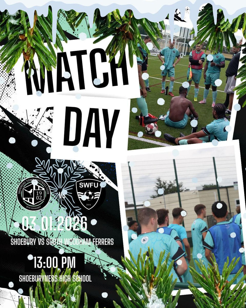 Shoebury Town FC ⬛⬜ tweet media