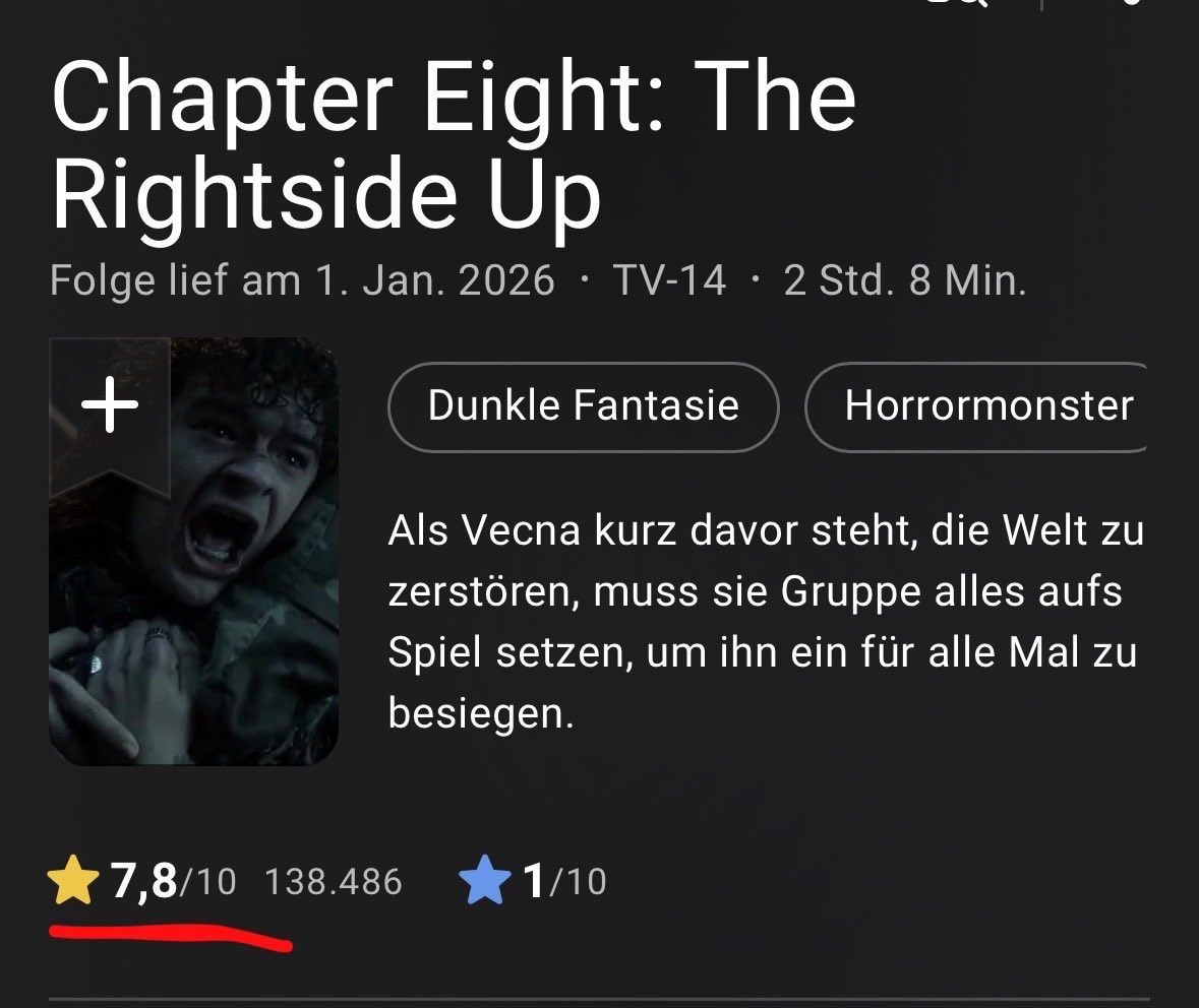 7Bylers's tweet image. The final episode dropped to 7.8!! 

DROP IT LOWER!