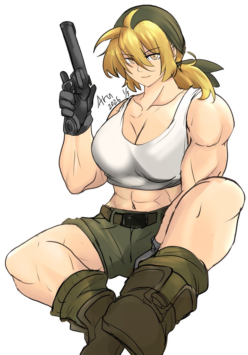 新年初描きはエリ 