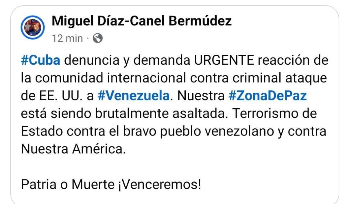Criminales, ladrones del Caribe y principales perpretadores del Terrorismo de Estado. Atacan a la hermana #Venezuela, atacan nuestra #ZonaDePaz  a Nuestra América. Violan el derecho internacional e intentan mediante una guerra colonial de robarse sus recursos. #Cuba denuncia.