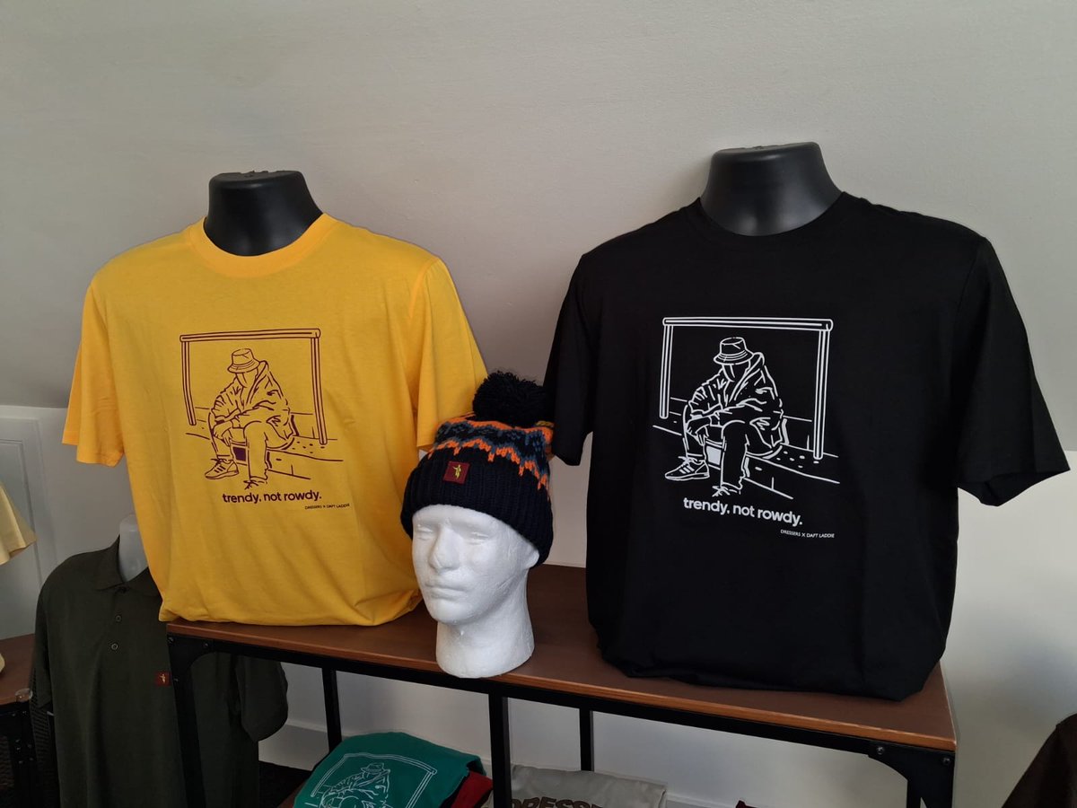 daft_laddie's tweet photo. Matchday again, another big one against St Mirren and in The Dressin' Room the Claret &amp; Amber versus the Black &amp; White is set up for the day. 
Shop is open from 11am until kick-off.
#daftladdie https://t.co/ayB7nJsfUR
