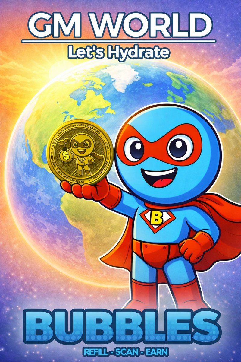 🌞 GM Bubblers &amp; Happy Weekend! 😊

Start your day fresh and fabulous by keeping that hydration flowing. Remember the golden routine: 💧 Refill → Scan → Earn at Bubbles.green.

What a lovely sight to wake up to! 🎉 We've officially surpassed 1,000 Bubbly Cap mints! A