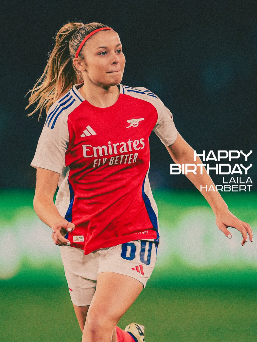 ArsenalWFC's tweet image. Happy birthday, Laila! 🥳