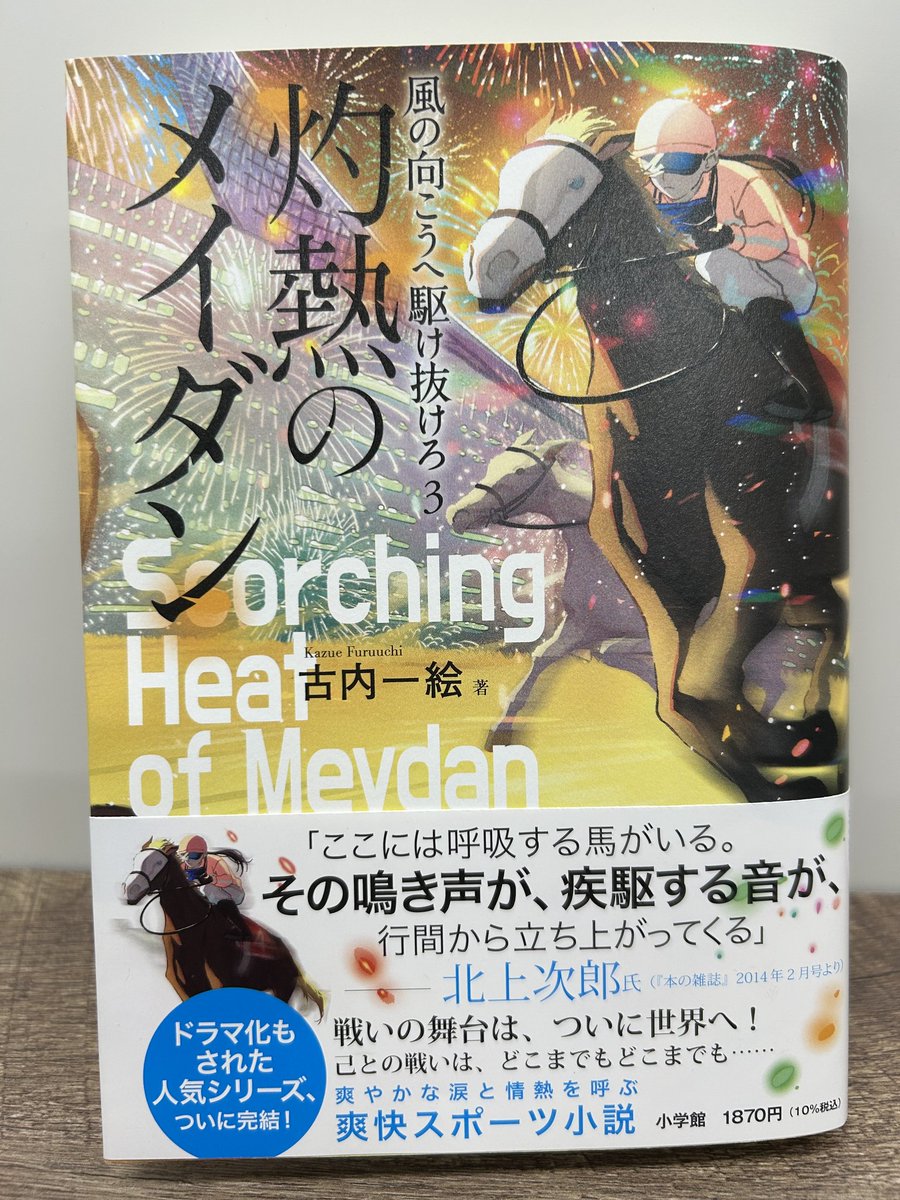 全く興味なかった競馬の世界。 そんな私でも面白くて、一気に読みました。