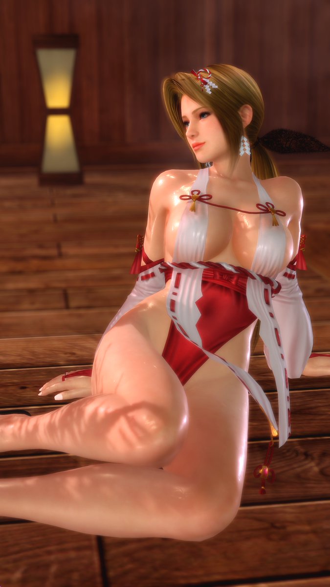 くつろぐエレナ様
#DOAXVV