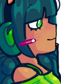 nevermind_17830's tweet photo. I love how i drew her face here shes so cute! https://t.co/89uySr0GkP