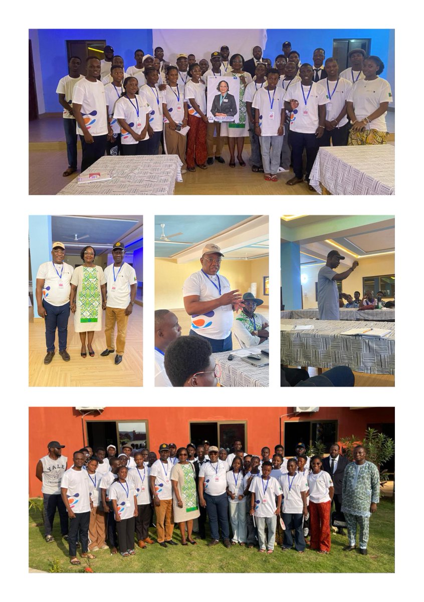 District9103's tweet photo. De Zinvié à Liboré en passant par Notsé, la jeunesse du District 9103 a brillé lors des RYLA 2025. Plus de 100 jeunes engagés autour du leadership, de la paix et du développement. Vous êtes les acteurs du changement d’aujourd’hui.

#RYLA2025 #District9103 #LeadershipJeunesse https://t.co/J1e9Xgc62t