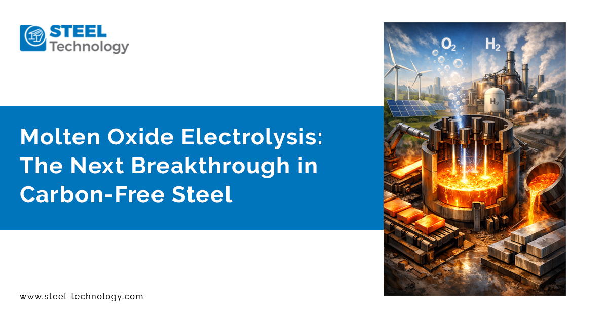 SteelTechnology's tweet image. Molten Oxide Electrolysis (MOE) could redefine steelmaking 🔥⚡

A breakthrough carbon-free process producing steel with zero CO₂ emissions 🌱

🔗 steel-technology.com/articles/molte…

#GreenSteel #MOE #CleanTech #SteelIndustry