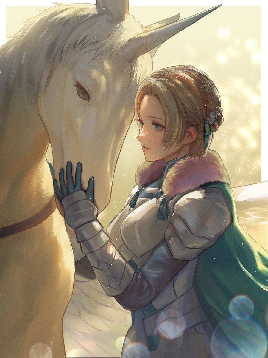 WRainbow13's tweet image. Happy Birthday Ingrid🎉
ペガサスの申し子
イングリットお誕生日おめでとう🎂

#イングリットブランドルガラテア生誕祭2026