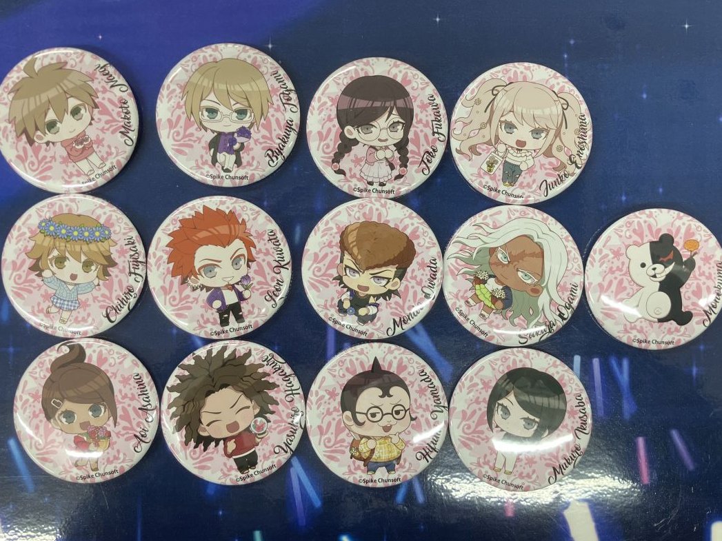 入荷情報】#ダンロン good spoonコラボの缶バッジが 入荷しました