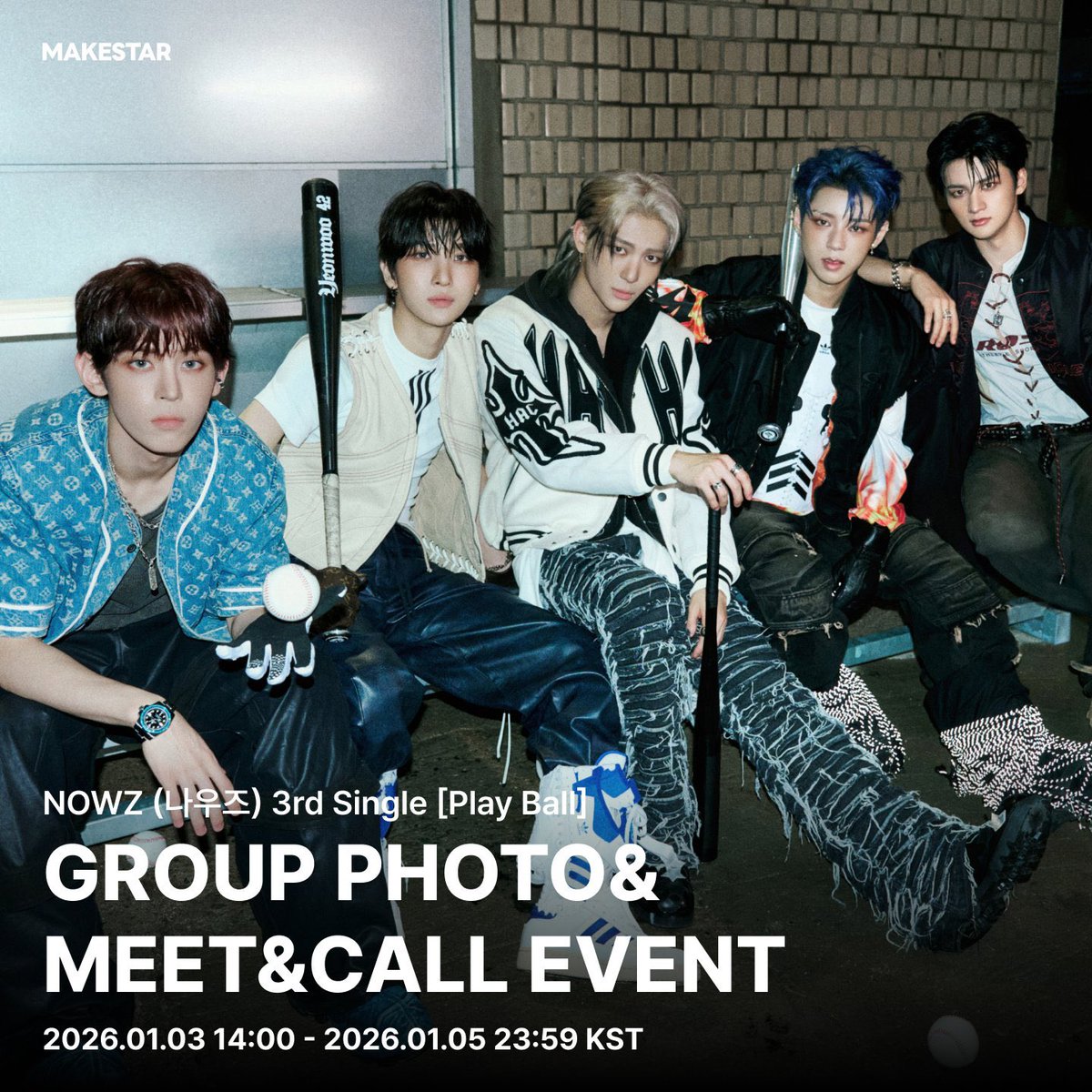 韓国グループフォト会＆対面サイン会＆ヨントン] #NOWZ 3rd Single