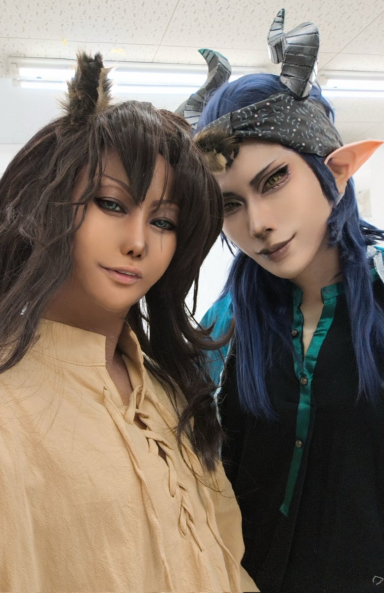 #きのあ仮装
📣遅報
コス開きはくつろぎロイヤル組で
撮影してきました。
くつろぎ衣装で、この組み合わせ撮りたかったので嬉しかったの♡
並ぶと衣装的にこっちも王族のハズなのに(ぐぬぬw)
色々な話も出来たし聞いてもらえ
1日ありがとう❤