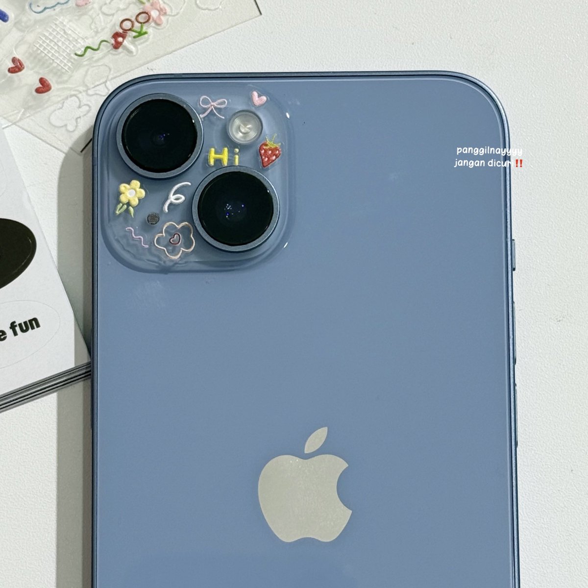 panggilnayyyy's tweet image. Decorate my phone with the smallest detail, but it’s SO CUTE 😭✨