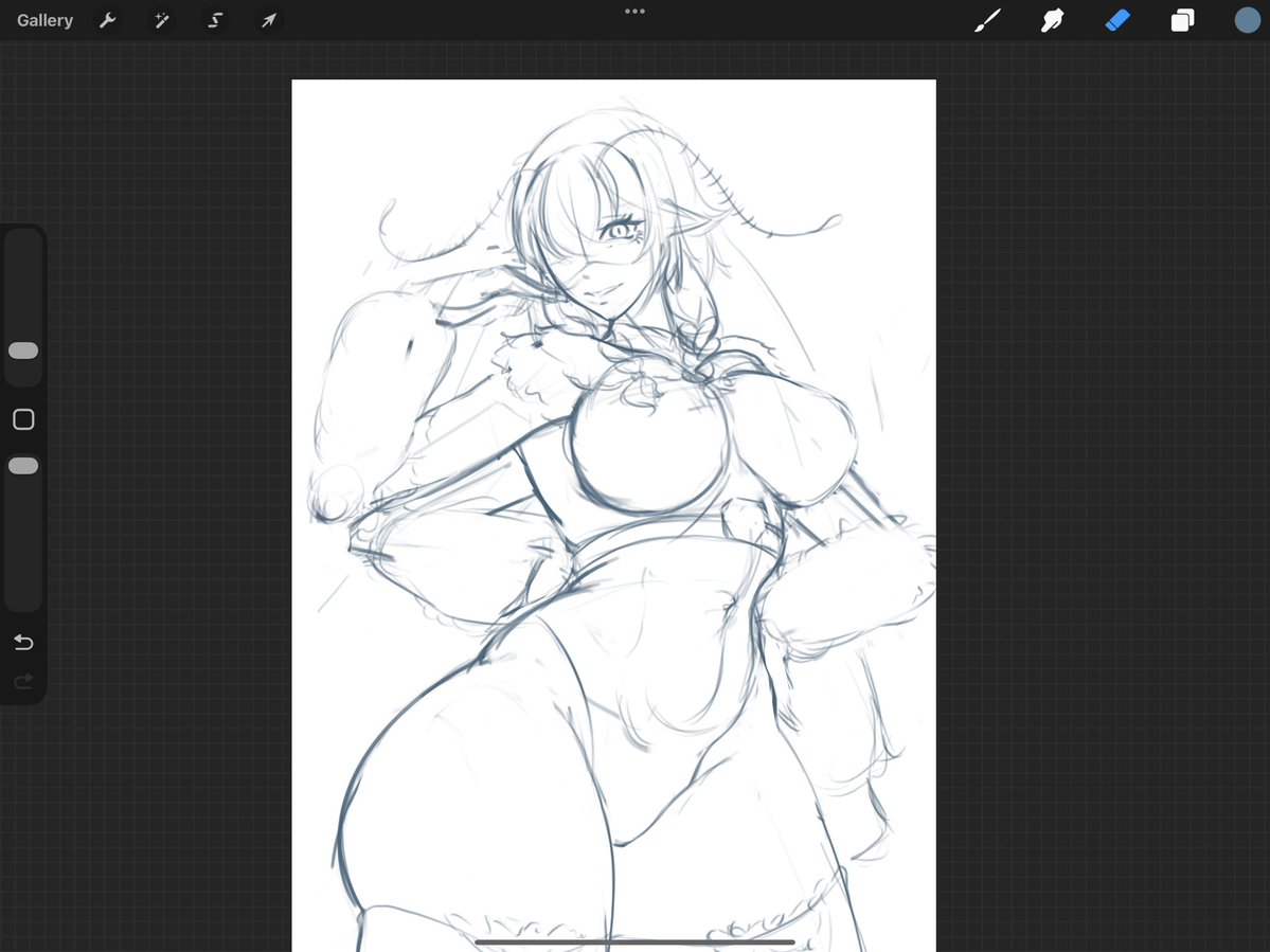 AkireiMiki's tweet image. Juniper sketch #junipart