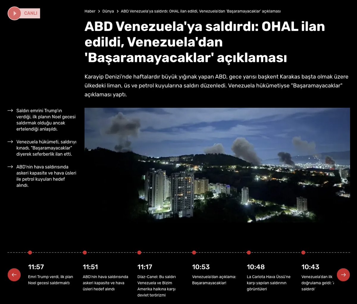 📢ABD'nin Venezuela saldırısını soL'dan canlı takip edin  

soL, saldırı başladığından itibaren tüm gelişmeleri, savaşın arkaplanına dair bilgilerle birlikte canlı haberinde işledi. 

📌Anlık gelişmeleri de haberimizden takip edebilirsiniz.

haber.sol.org.tr/haber/abd-vene…