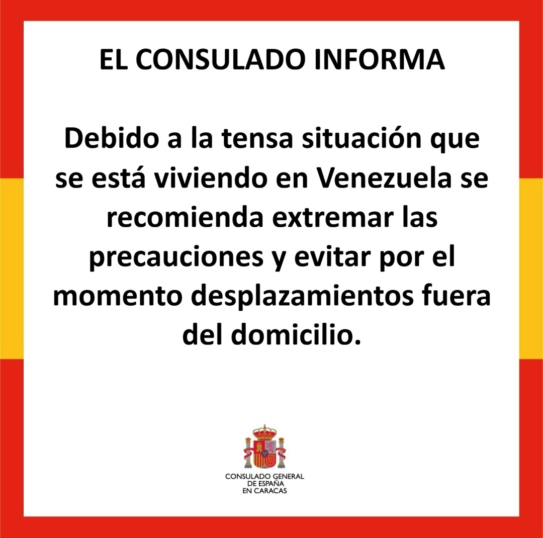 Consulado General de España en Caracas tweet media