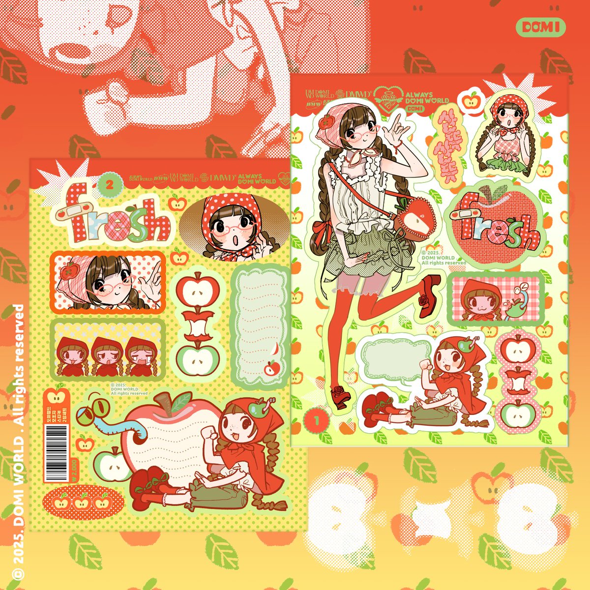 yondo_official's tweet image. #도미월드 작가님 신상 소식🩷
신년을 맞아 쏟아지는 도미 작가님의 신상 은혜...(´▽`ʃƪ)♡
더 많은 제품들은 카테고리를 확인해주세요🦖🦖
온오프라인에서 모두 만나보실 수 있어요!!

✅연도문구 스마트스토어
🔎검색 '도미월드'

smartstore.naver.com/yondo/category…