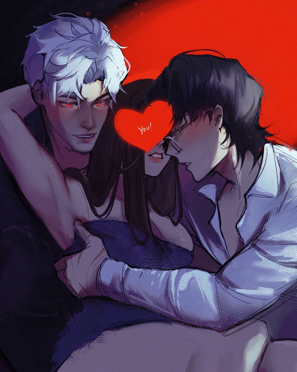 lowowloff's tweet image. Happy New Years! Soz i'm late hehe #LADS #SnowCrow #LoveandDeepspace