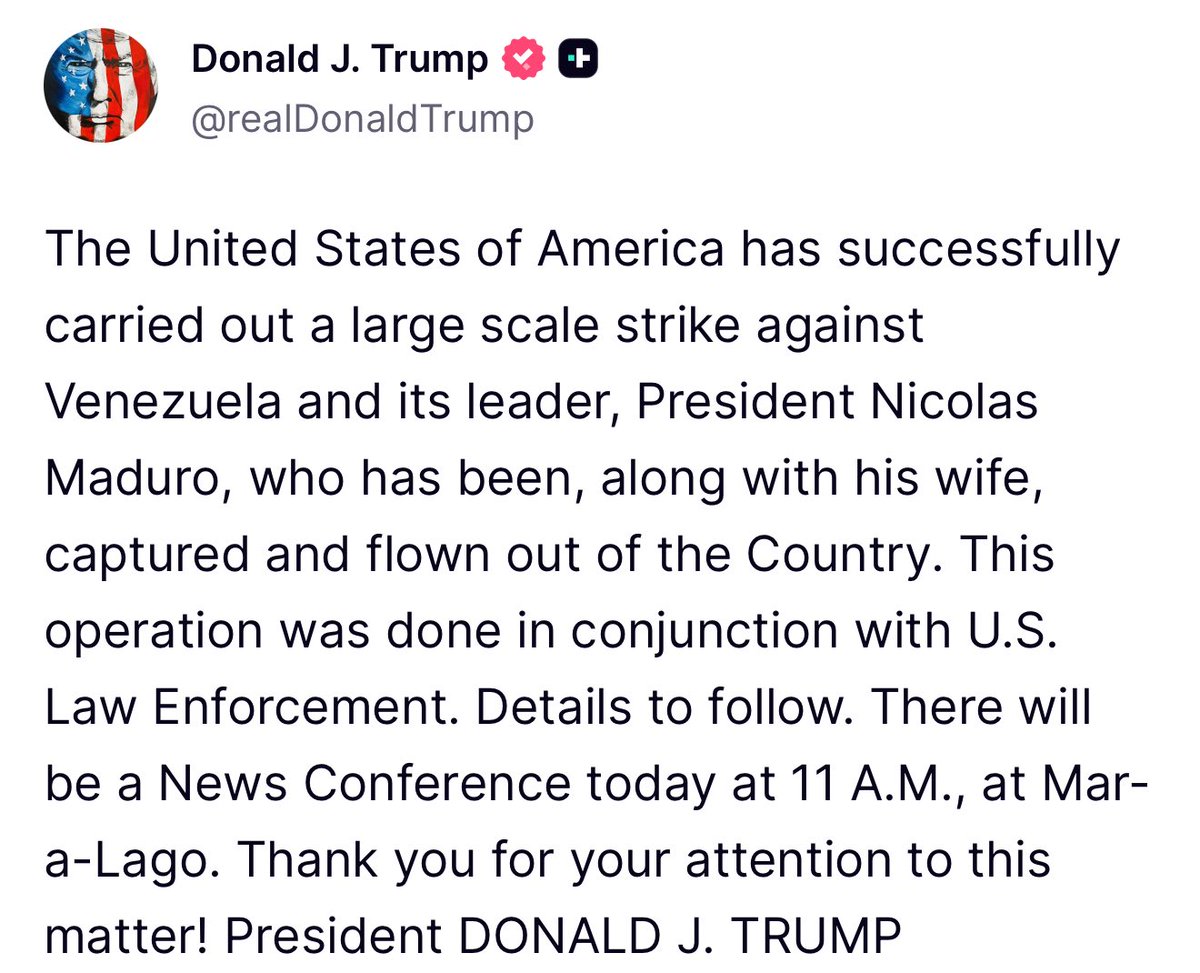 Osinttechnical's tweet image. truthsocial.com/@realDonaldTru…