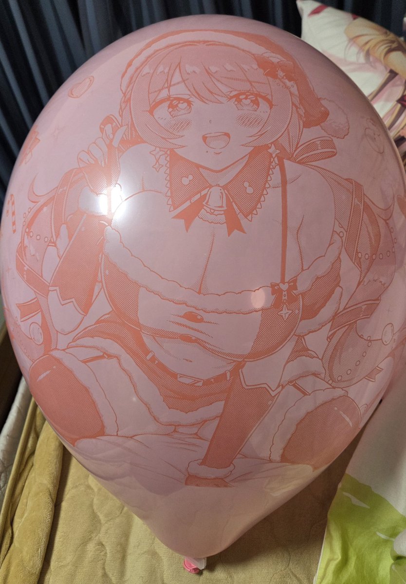 クリスマスに届いてから膨らませられてなかったので！
#せいらさん工房