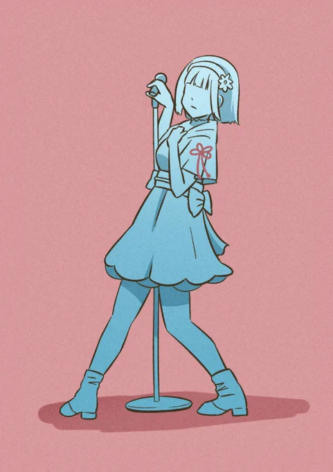 『恥は人生のかきすて』 ラストの決めポーズめちゃすき #蓮ノ空ファンミDay1 #蓮ノ空美術部 #百生吟子 (ちなみに両日升席でした。座り心地は正直アレなもののステージの見えやすさはかなり良かったので両国国技館も好きです)