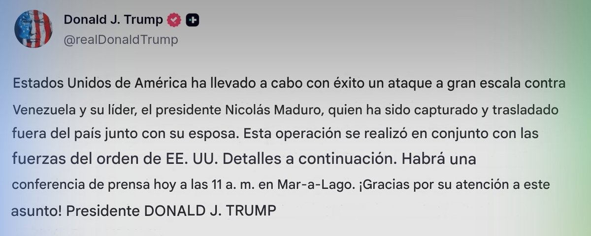 "Ha sido capturado"