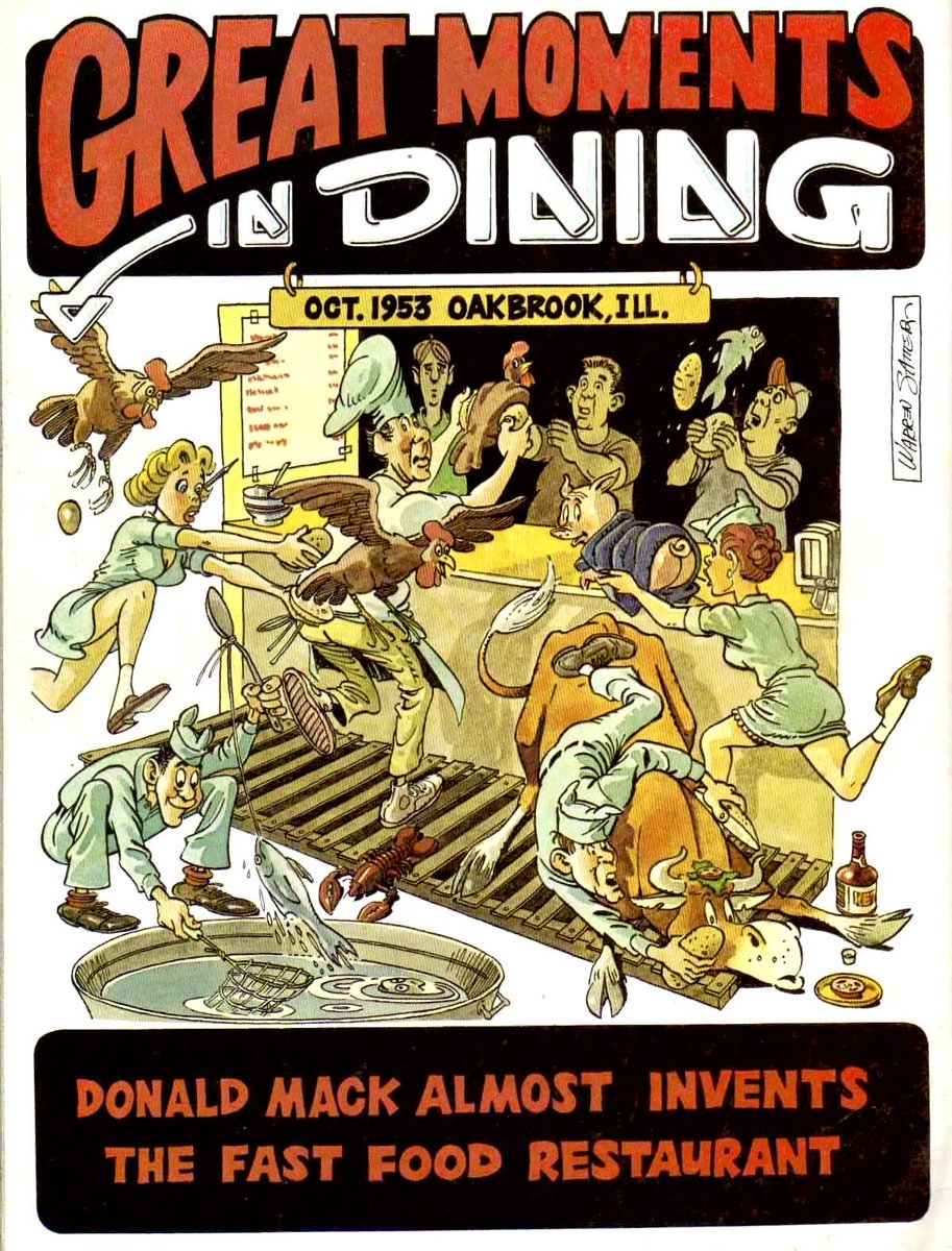 “Great Moments In Dining”
art by Warren Sattler.