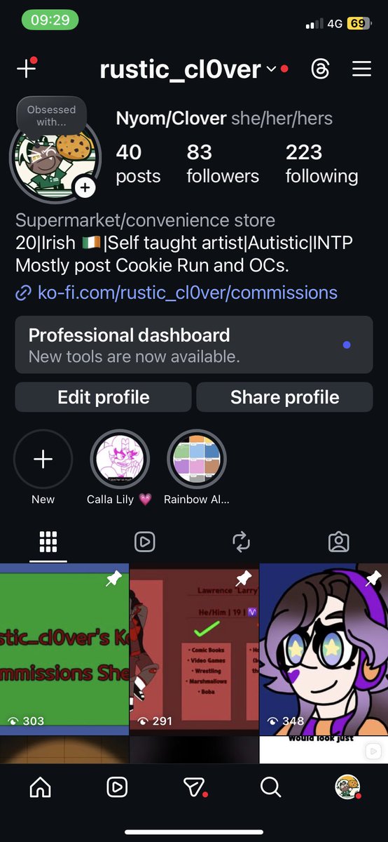 Nyom/Clover 🍪|”Holy shit…” tweet media