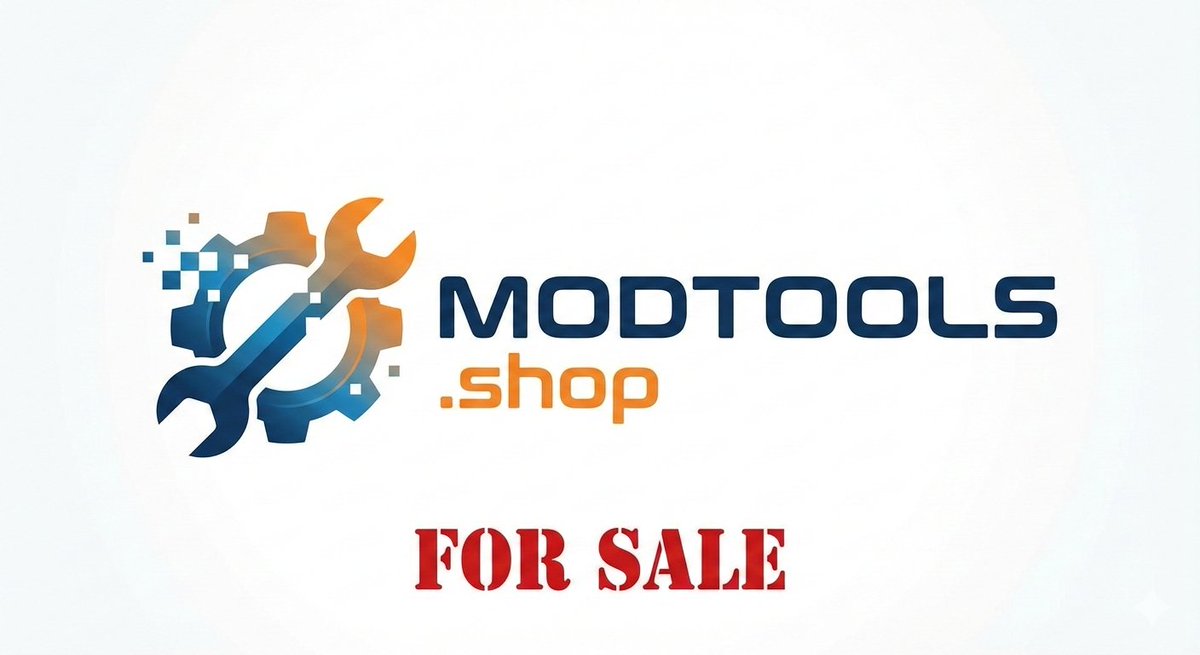 NamesThatWin's tweet image. The domain name ModTools.shop is for sale, visit the domain or contact me to make a purchase.

#onlineshop #designs #edits #graphicdesigning #Editorials #photoshop #audiokit #contentcreation #studio