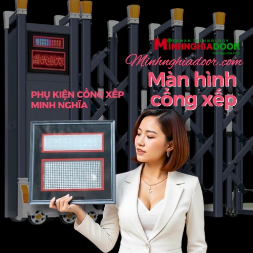 motorconglua's tweet photo. Màn hình LED cổng xếp giúp hiển thị tên công ty, thông báo và cảnh báo an ninh rõ nét cả ngày lẫn đêm. Sử dụng LED ma trận độ sáng cao, dễ điều khiển, nhận diện và tính chuyên nghiệp.
https://t.co/3dYo5ATG77 
#manhinhledcongxep #minhnghiadoor https://t.co/au8rGCVwmV