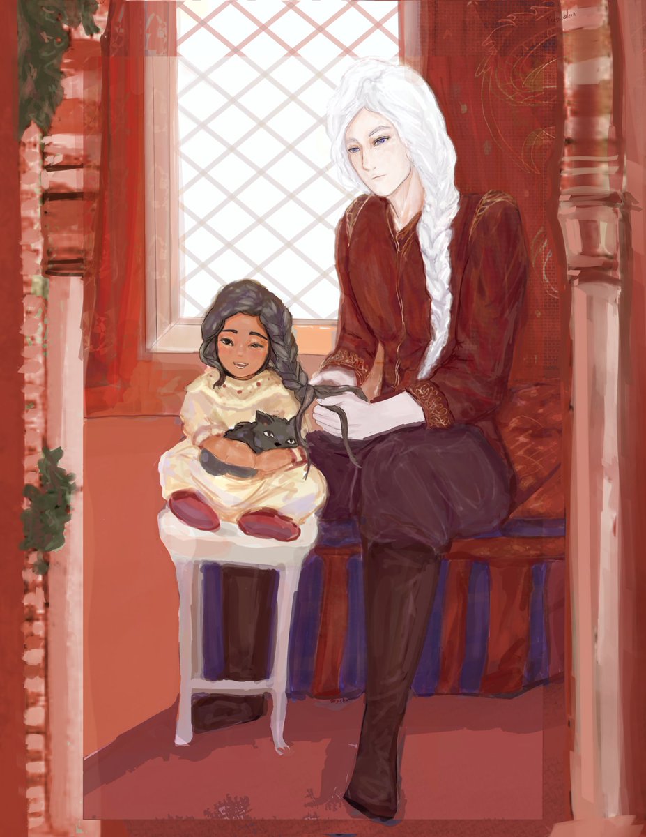 Ghost father 

#asoiaf #targaryen #martell