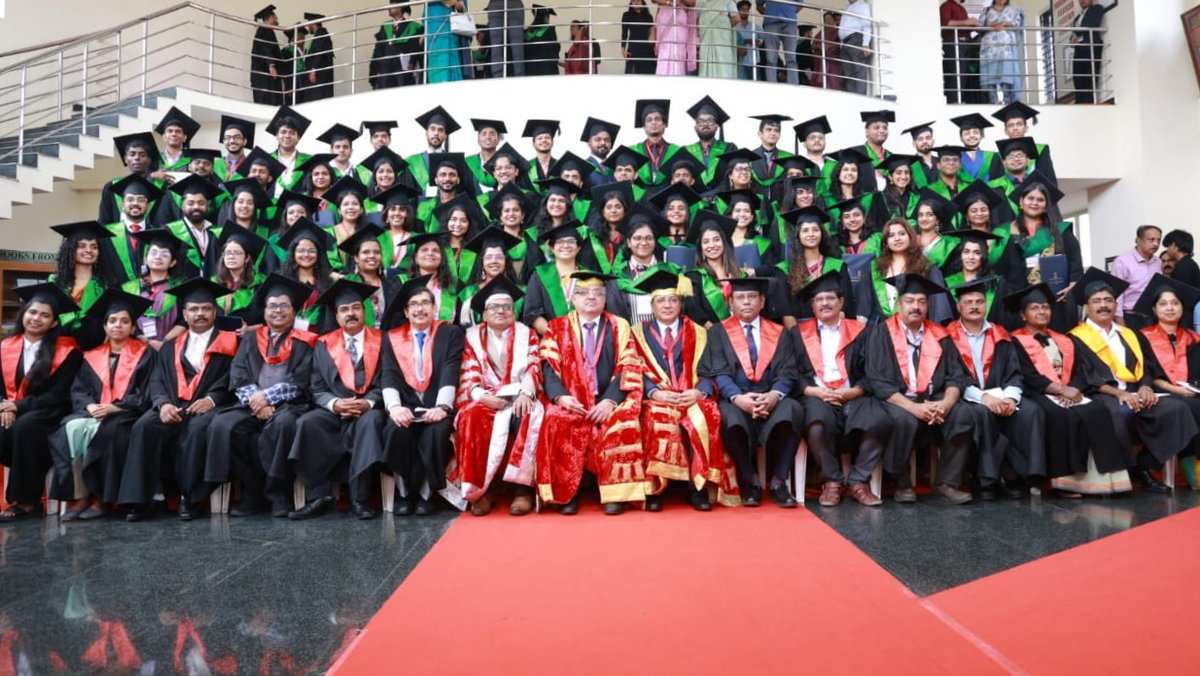 NUALS_Kochi's tweet image. The Nineteenth Annual Convocation of NUALS Kochi was held on 3 January 2026. 
#NUALS #19thConvocation #Convocation2026 #LLM #LLB #PhD