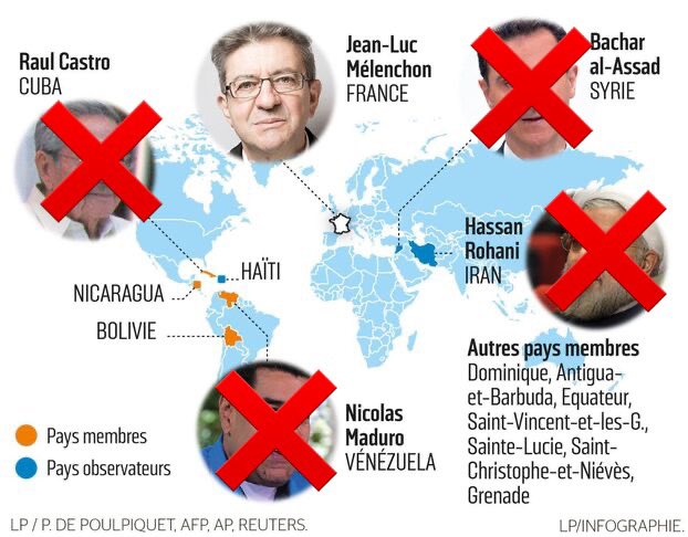 BobLeCentriste's tweet image. À 500.000 voix près, Mélenchon serait le dernier dirigeant de l’Alliance bolivarienne encore en fonction depuis 2017.
#BravoJeanLuc