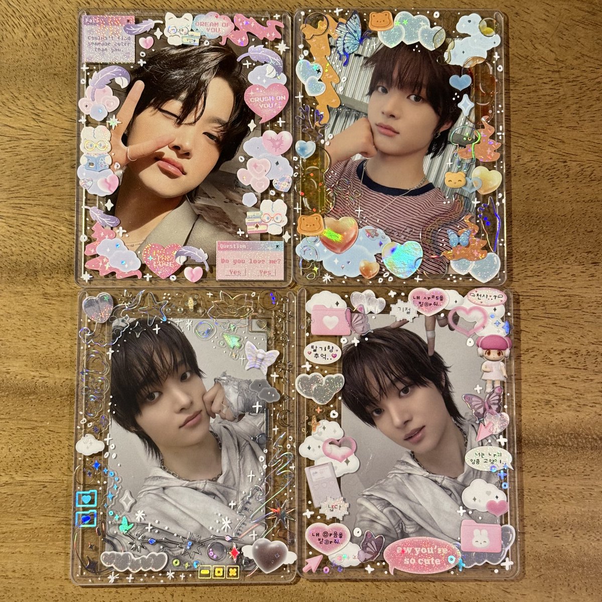 euijoorine's tweet image. 6 girls, several stickers, a random cafe, the wolf moon and a dream #lunedecoclub @Halfaamazing @asakomejo @taetbug @wydkiah + Erin 🌕 🐺