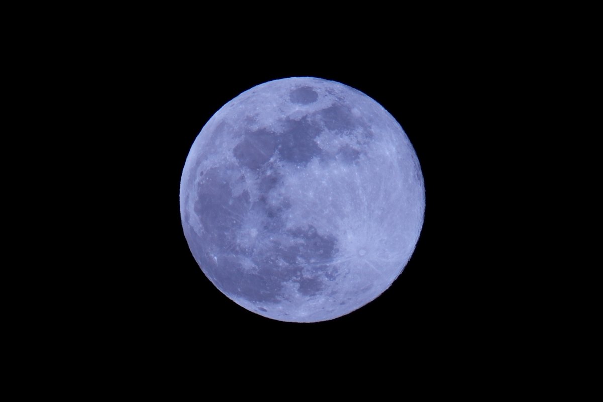 満月 2026年1月3日 今年初めての満月です🌕 ウルフムーンとも言われ