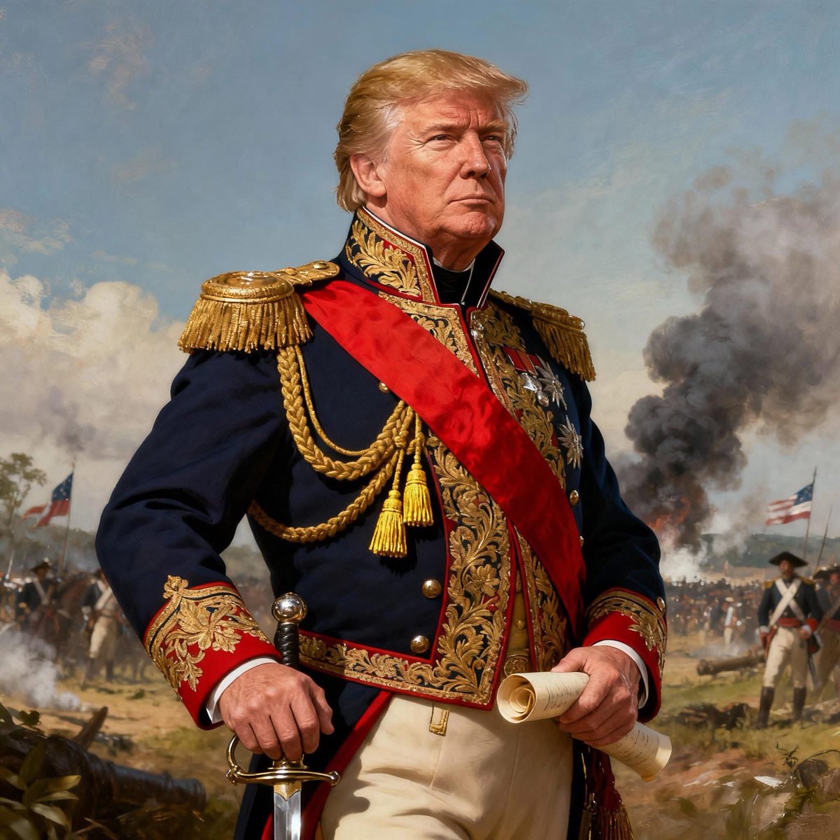 Simón José Donald Antonio de la Santísima Trinidad Trump Bolívar y Palacios… A ti voy compadre 👍

Presidente <a href="/realDonaldTrump/">Donald J. Trump</a> 
El libertador de las Americas 🙏