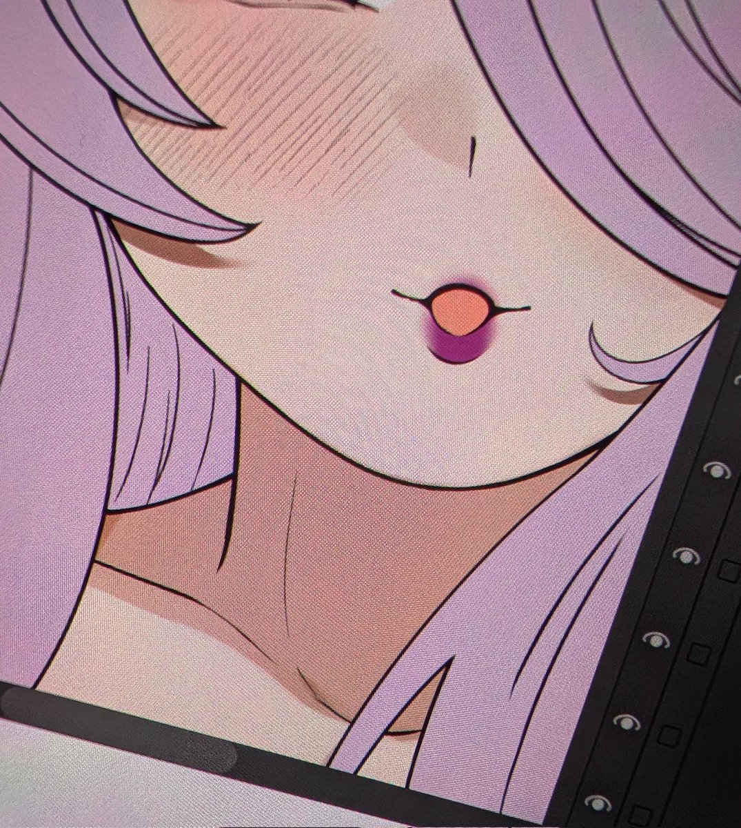 ほんとはこのくらいカラーリップしたいです 