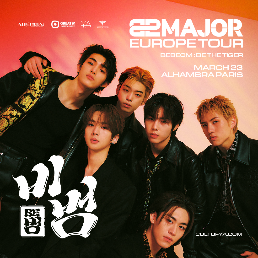 ON SALE NOW – 82MAJOR in Paris

🎟️ Get your ticket now on envolprod.com !