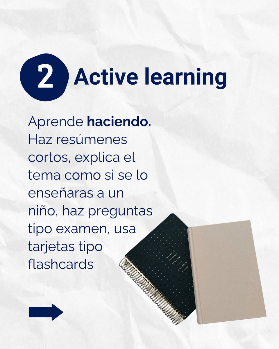 ceie_es's tweet photo. 🔝¡Eleva tu rutina de estudio!💡📝

¡Sigue estos tips!💁🏻

📌Ten un horario realista✨
📌Active learning🧠
📌Establece un cronograma💻

#online #estudiaronline #estudiantes #genz #tipsandstricks  #studywithme #studytips #studygram #backtoschool #studyapps #estudiar #genz #notes https://t.co/CqUXrJF1wt