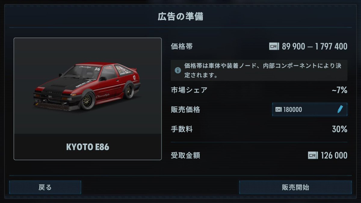 販売中 パーツはゴミです