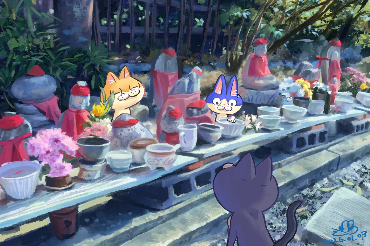 あけましておめでとうございます🎍
本年もどうぞよろしくお願いいたします🐈🐈‍⬛🐈