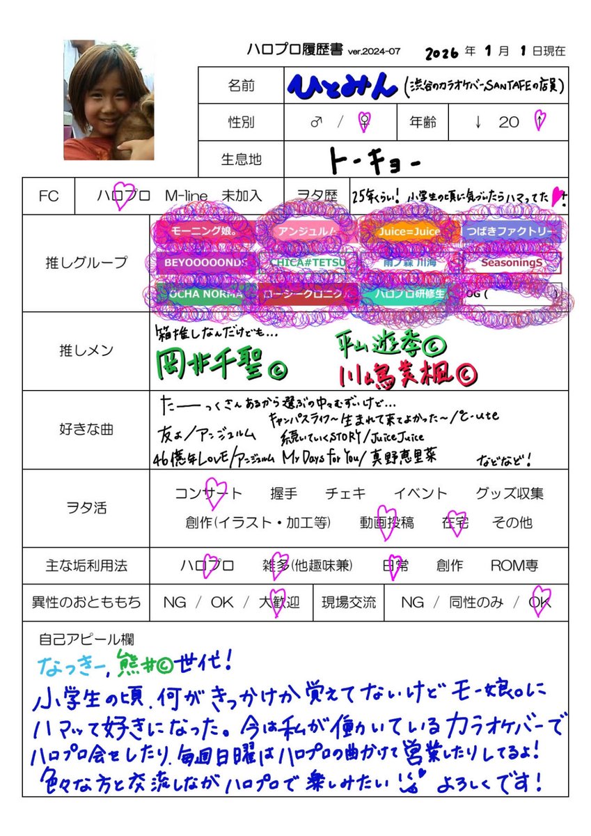 ひとみん@ハロプロ会3/8 (@hito_decco) / Posts / X