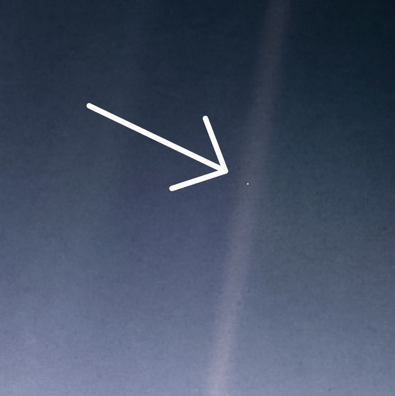 "Think of the rivers of blood spilled by all those generals and emperors so that, in glory and triumph, they could become the momentary masters of a fraction of a dot."

– Carl Sagan