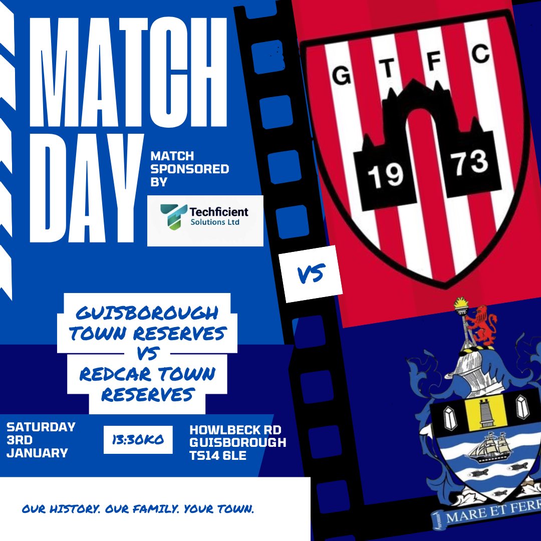 Redcar Town Reserves FC tweet media